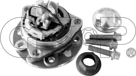 GSP 9330013K - Wheel hub, bearing Kit autospares.lv