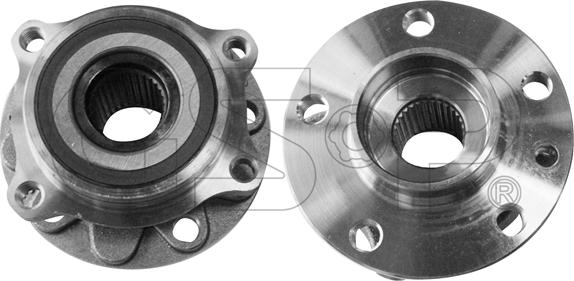 GSP 9330025 - Wheel hub, bearing Kit autospares.lv