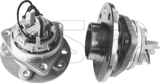 GSP 9330021 - Wheel hub, bearing Kit autospares.lv