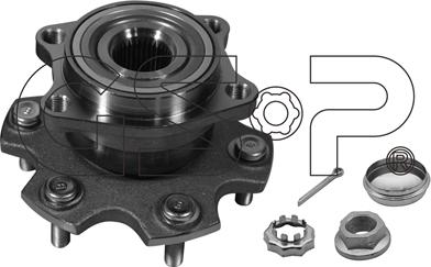 GSP 9333085K - Wheel hub, bearing Kit autospares.lv