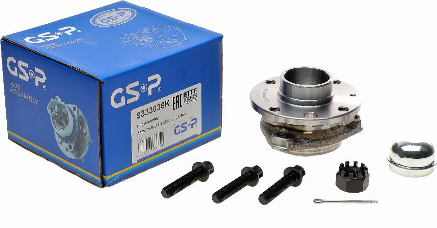 GSP 9333036K - Wheel Hub autospares.lv