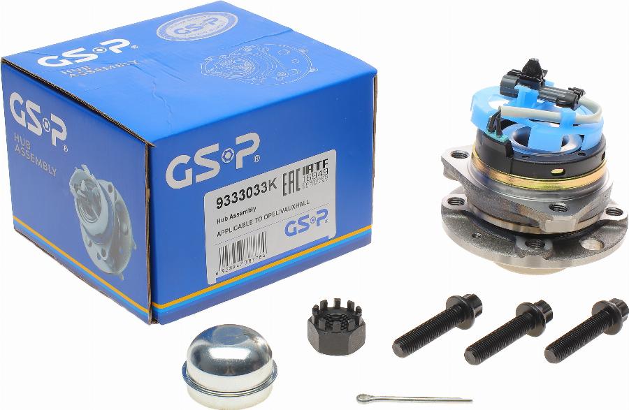 GSP 9333033K - Wheel Hub autospares.lv