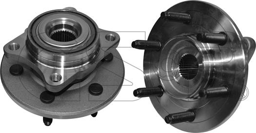 GSP 9333106 - Wheel hub, bearing Kit autospares.lv