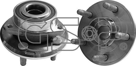 GSP 9333119 - Wheel hub, bearing Kit autospares.lv