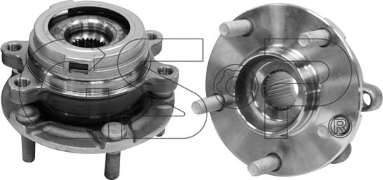 GSP 9329019 - Wheel hub, bearing Kit autospares.lv