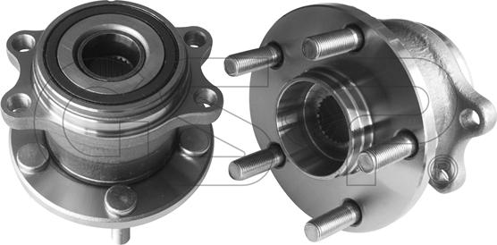 GSP 9325025 - Wheel hub, bearing Kit autospares.lv
