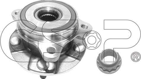 GSP 9326024K - Wheel hub, bearing Kit autospares.lv