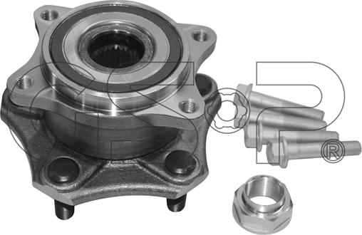 GSP 9328007K - Wheel Hub autospares.lv