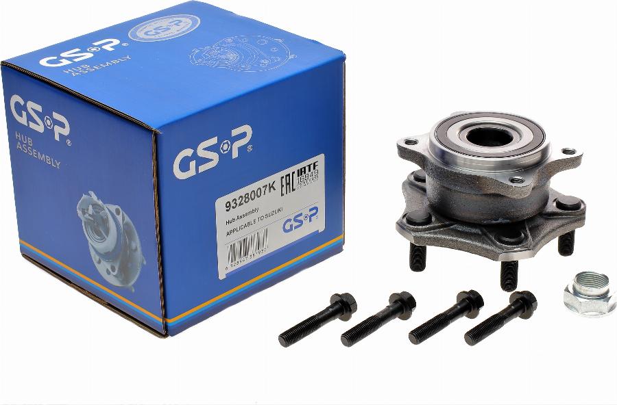 GSP 9328007K - Wheel Hub autospares.lv