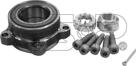 GSP 9249001K - Wheel hub, bearing Kit autospares.lv