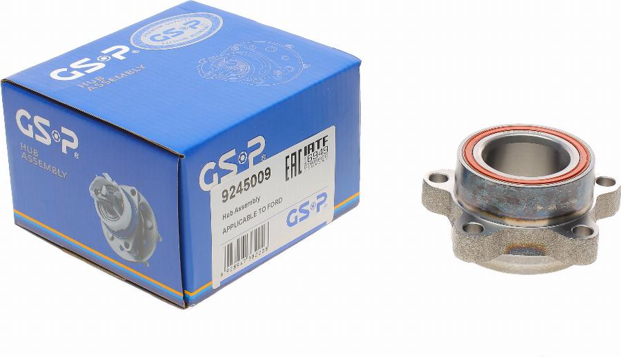 GSP 9245009 - Wheel hub, bearing Kit autospares.lv