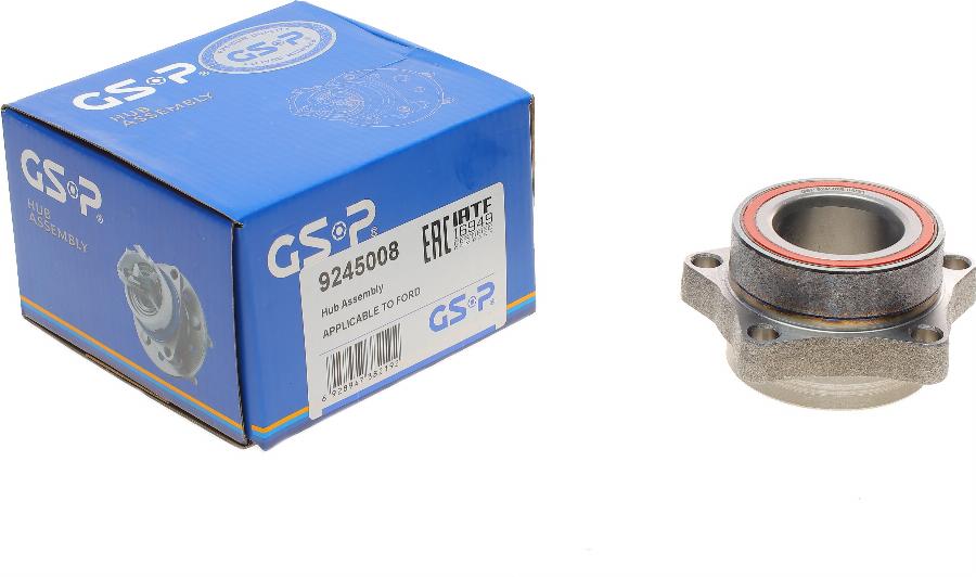 GSP 9245008 - Wheel hub, bearing Kit autospares.lv