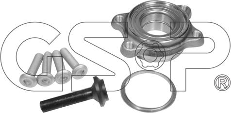 GSP 9245007K - Wheel hub, bearing Kit autospares.lv