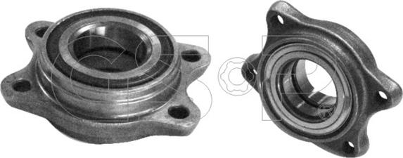 GSP 9245007 - Wheel hub, bearing Kit autospares.lv