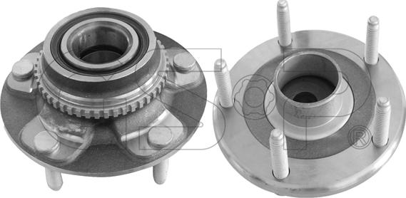 GSP 9245016 - Wheel hub, bearing Kit autospares.lv