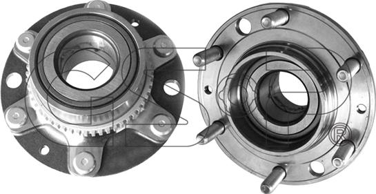 GSP 9245013 - Wheel hub, bearing Kit autospares.lv