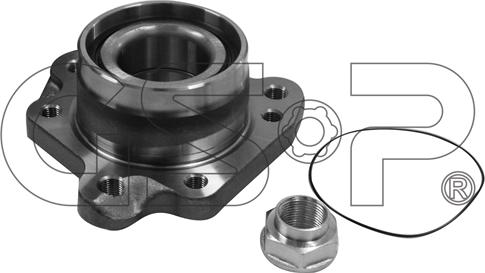 GSP 9243004K - Wheel hub, bearing Kit autospares.lv