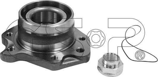 GSP 9243003K - Wheel hub, bearing Kit autospares.lv