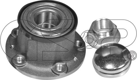 GSP 9242008K - Wheel hub, bearing Kit autospares.lv