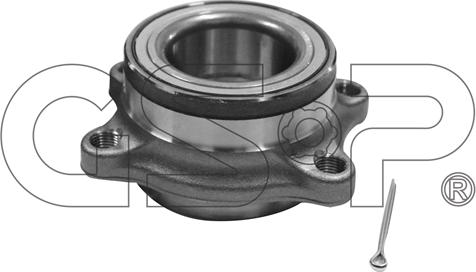 GSP 9254004K - Wheel hub, bearing Kit autospares.lv