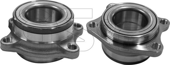 GSP 9254004 - Wheel hub, bearing Kit autospares.lv