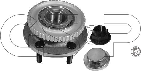 GSP 9235011K - Wheel hub, bearing Kit autospares.lv
