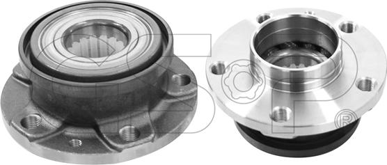 GSP 9235018 - Wheel hub, bearing Kit autospares.lv
