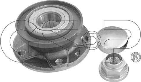 GSP 9235021K - Wheel hub, bearing Kit autospares.lv