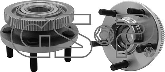 GSP 9235027 - Wheel hub, bearing Kit autospares.lv