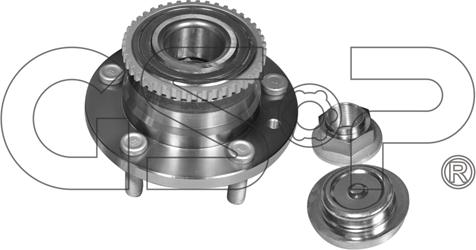 GSP 9236002K - Wheel Hub autospares.lv