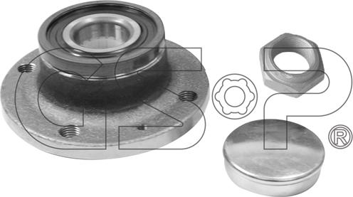 GSP 9230092K - Wheel hub, bearing Kit autospares.lv