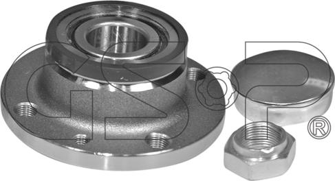 GSP 9230097K - Wheel hub, bearing Kit autospares.lv