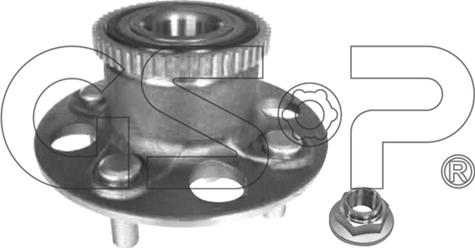 GSP 9230049K - Wheel Hub autospares.lv