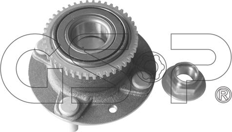 GSP 9230050K - Wheel hub, bearing Kit autospares.lv