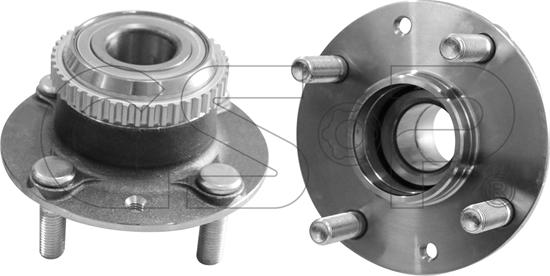 GSP 9230066 - Wheel hub, bearing Kit autospares.lv