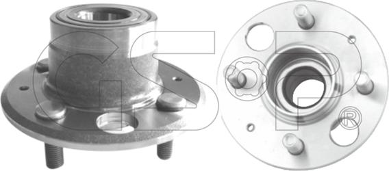 GSP 9230014 - Wheel hub, bearing Kit autospares.lv