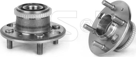 GSP 9230015 - Wheel hub, bearing Kit autospares.lv