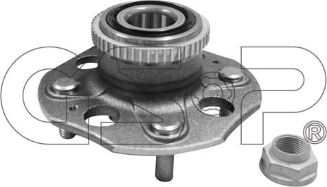 GSP 9230017K - Wheel hub, bearing Kit autospares.lv