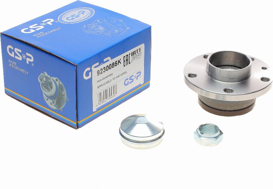 GSP 9230086K - Wheel hub, bearing Kit autospares.lv