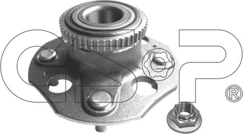 GSP 9230023K - Wheel hub, bearing Kit autospares.lv