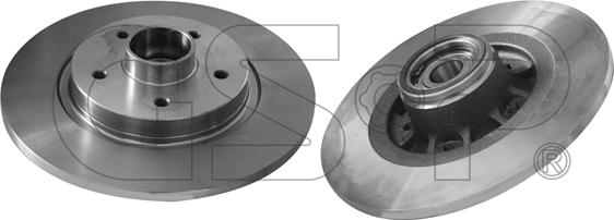 GSP 9230144 - Brake Disc autospares.lv