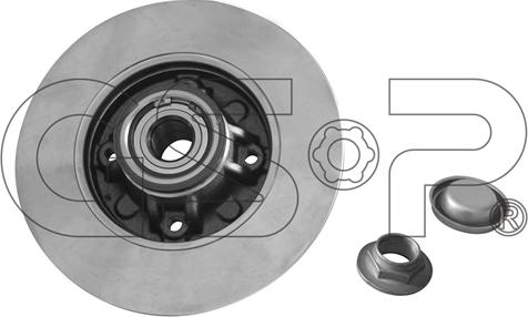 GSP 9230146K - Brake Disc autospares.lv