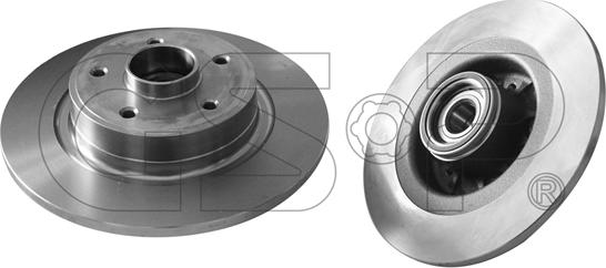 GSP 9230141 - Brake Disc autospares.lv