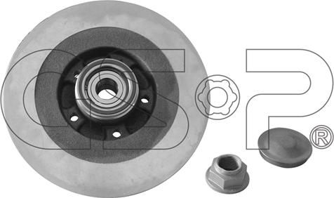 GSP 9230143K - Brake Disc autospares.lv