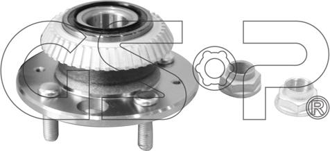 GSP 9230151K - Wheel hub, bearing Kit autospares.lv