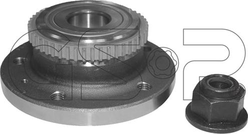 GSP 9230109K - Wheel hub, bearing Kit autospares.lv