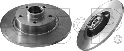 GSP 9230138 - Brake Disc autospares.lv