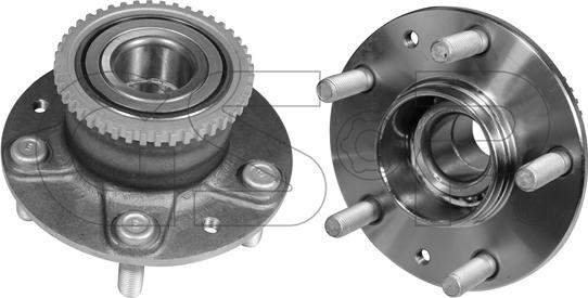 GSP 9233002 - Wheel hub, bearing Kit autospares.lv