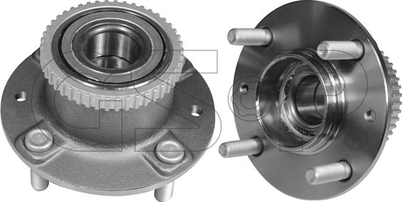 GSP 9233007 - Wheel hub, bearing Kit autospares.lv