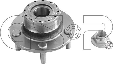 GSP 9232040K - Wheel hub, bearing Kit autospares.lv